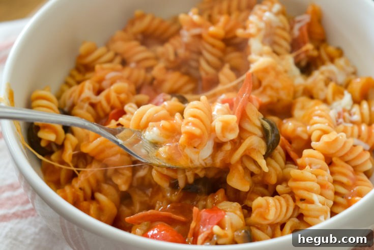 Quick and tasty Ninja Foodi Pizza Pasta.