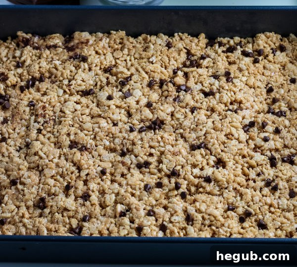 Ingredients laid out for S'mores Rice Krispie Treats