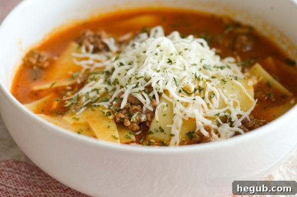 Ninja Foodi Lasagna Soup