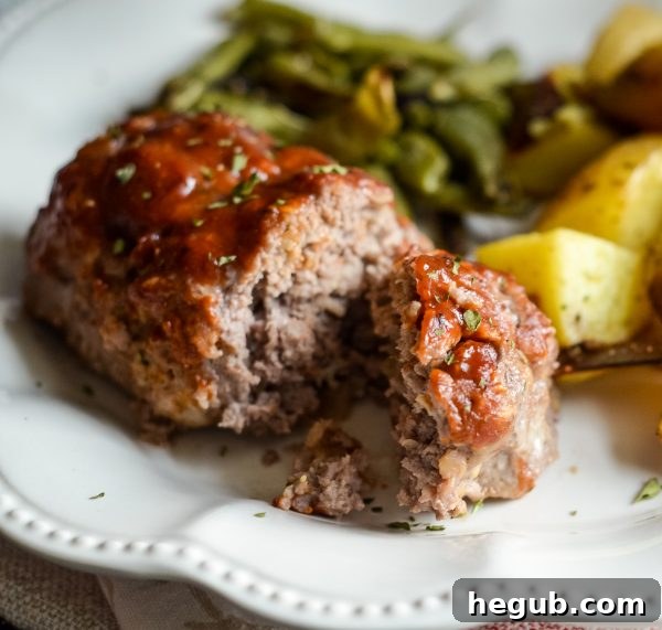 Sheet Pan Mini Meatloaf and Vegetables for an easy family dinner
