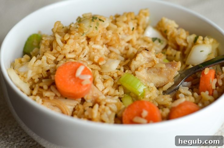 Gluten-Free Air Fryer Chicken Fried Rice