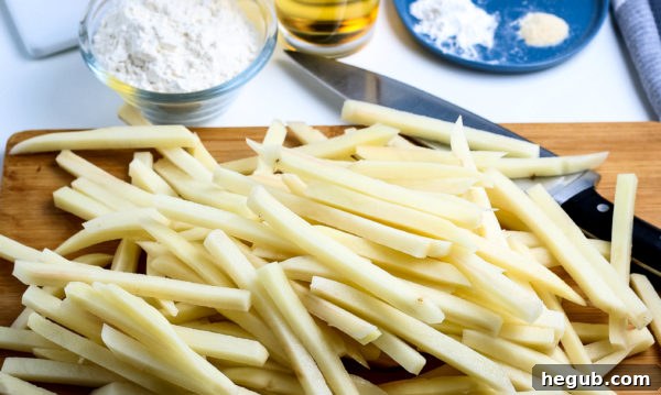chips from gluten free fish and chips french fries
