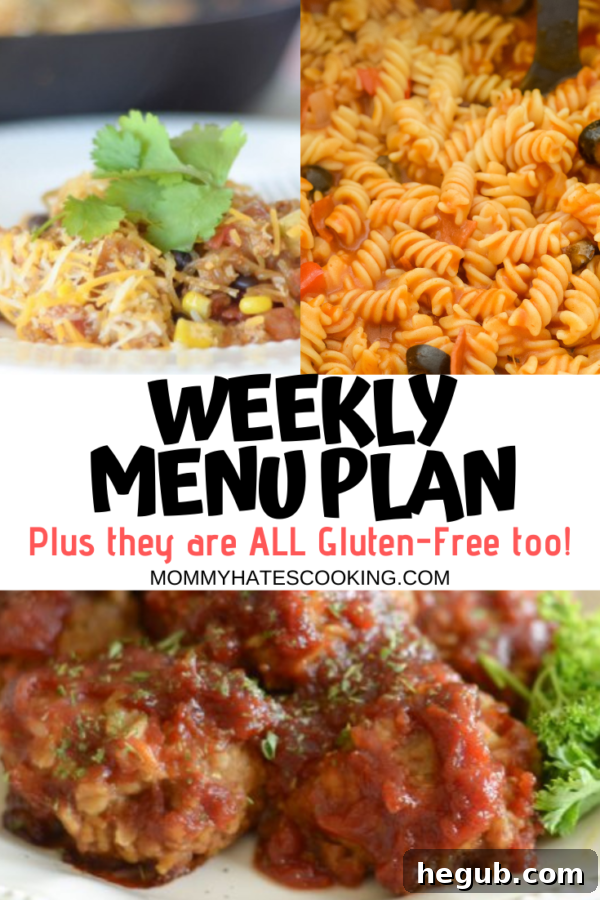 Weekly Menu Plan - Week of January 3rd 11 Weekly Menu Plan: Colorful ingredients and a meal prep scene