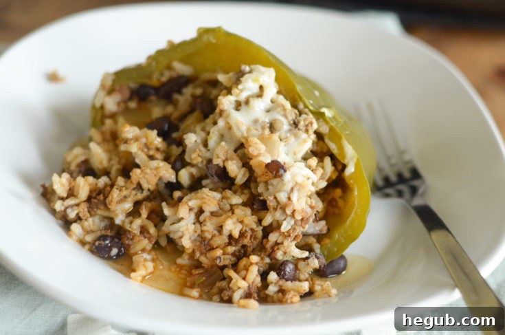 Weekly Menu Plan - Week of January 3rd 8 Slow Cooker Stuffed Peppers