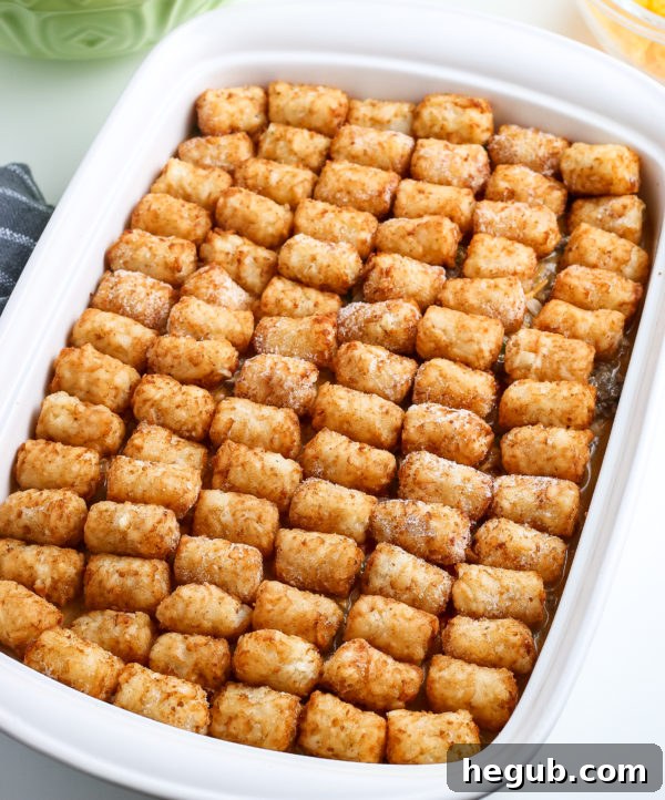 Tater Tot Breakfast Casserole