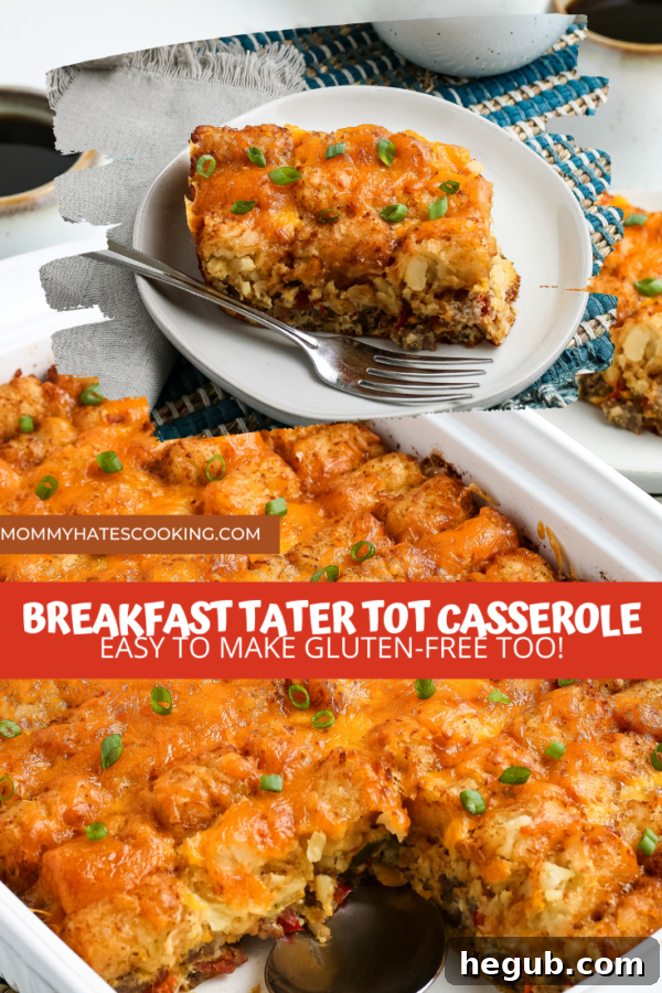 Tater Tot Breakfast Casserole