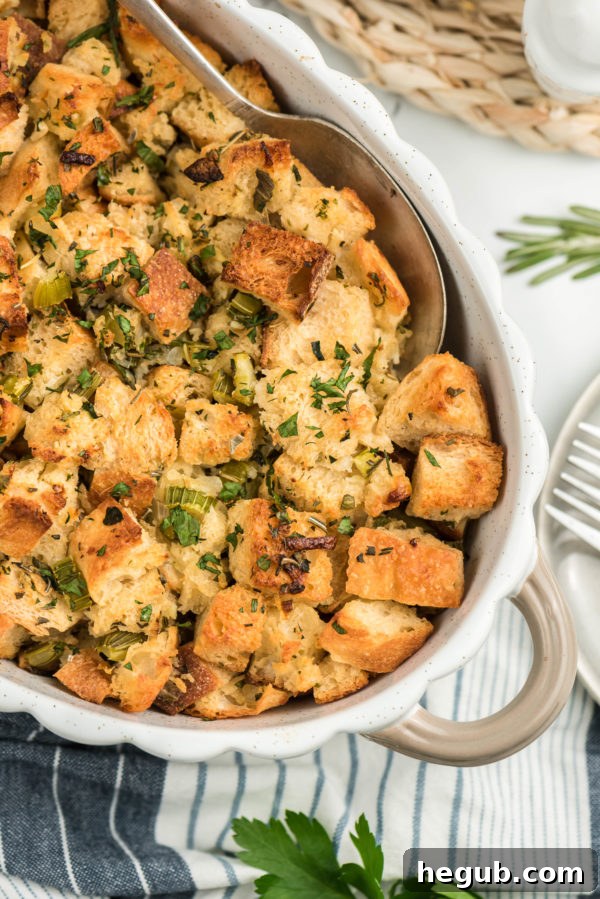 Zesty Sourdough Stuffing - Hegub