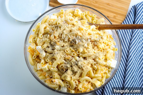 blocks of cheese for smoked mac and cheese