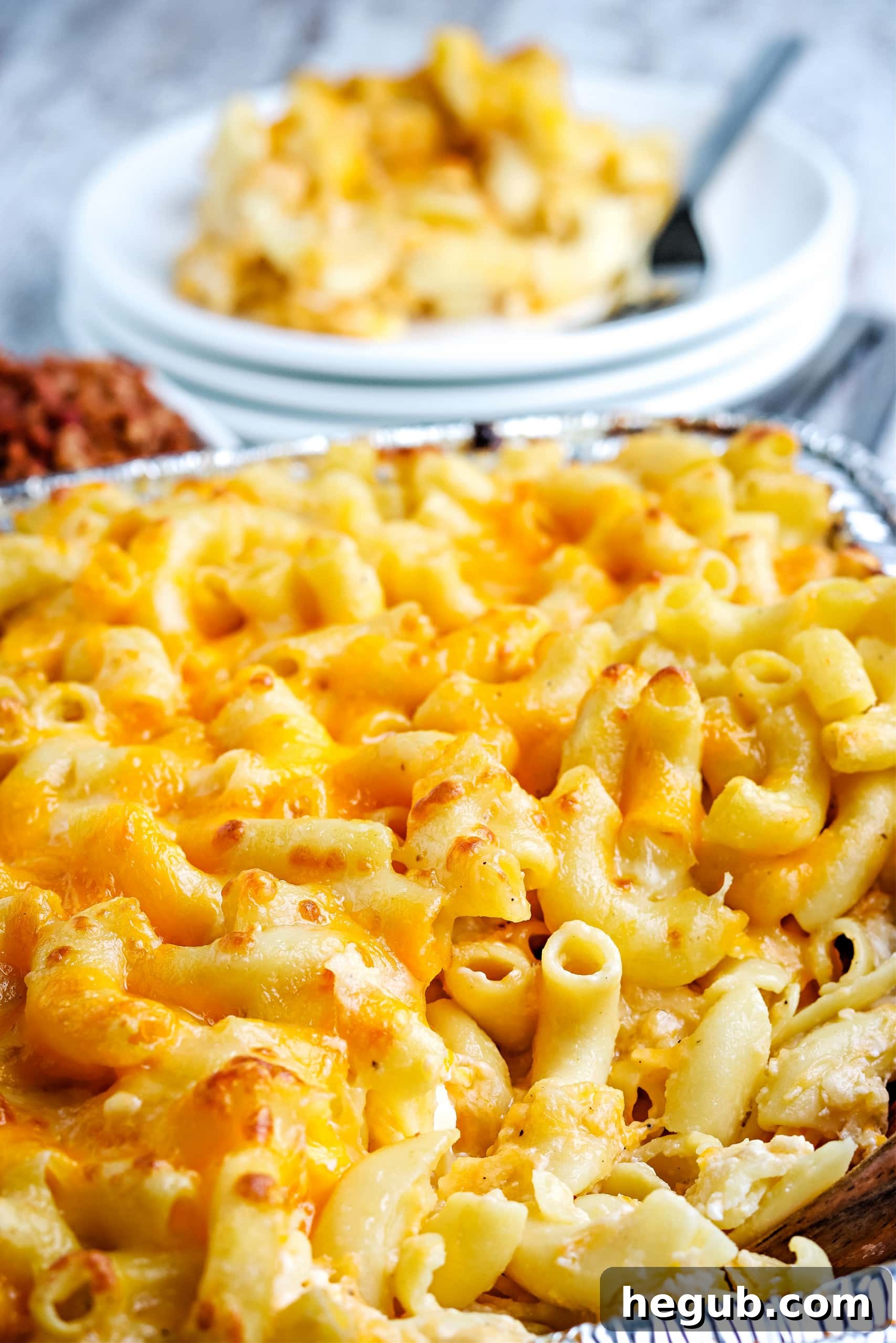 Pellet Grill Smoked Mac and Cheese
