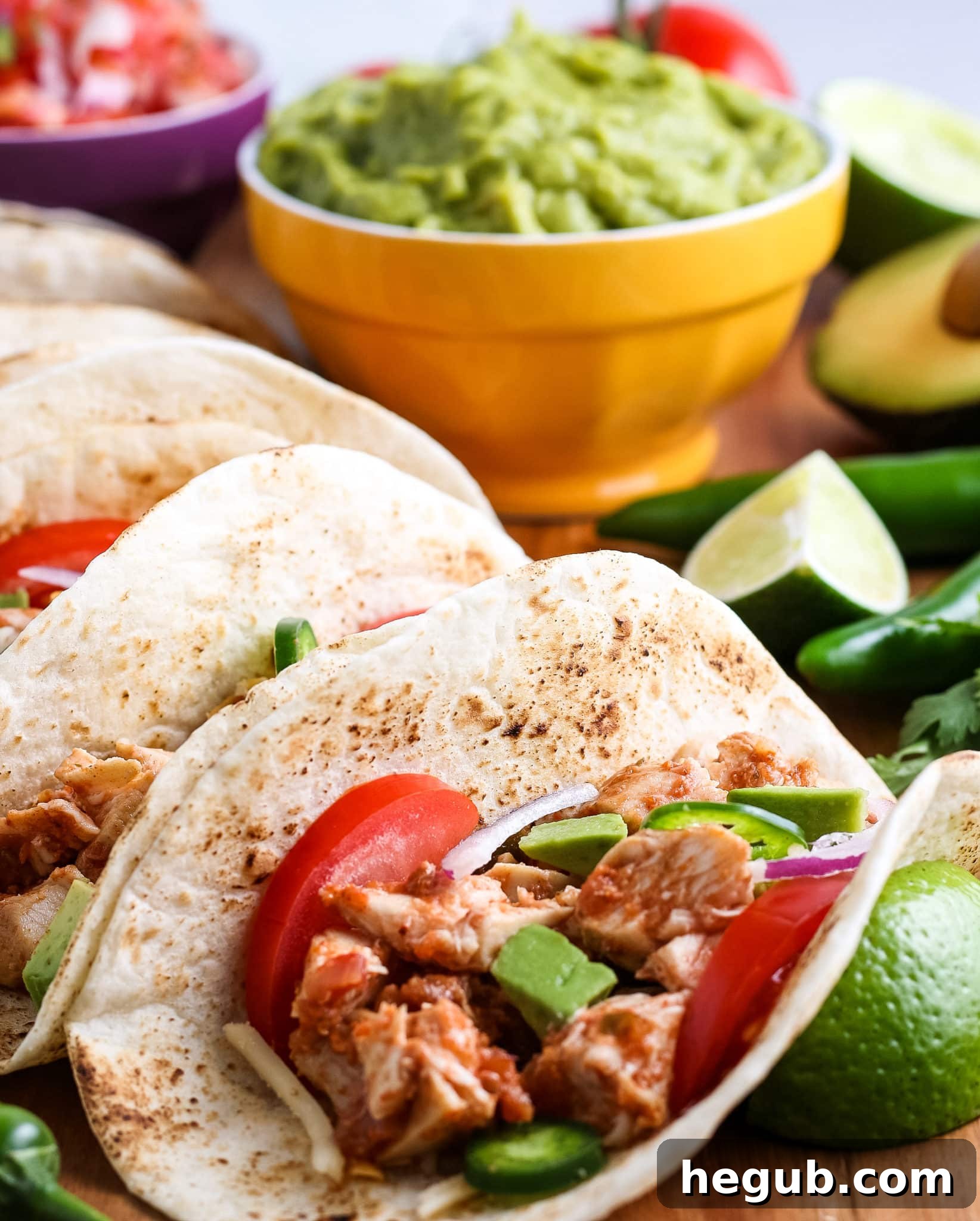 Ninja Foodi Salsa Chicken for Tacos