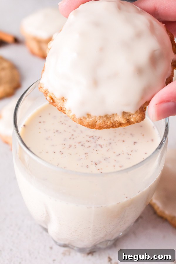 gluten free iced oatmeal cookies