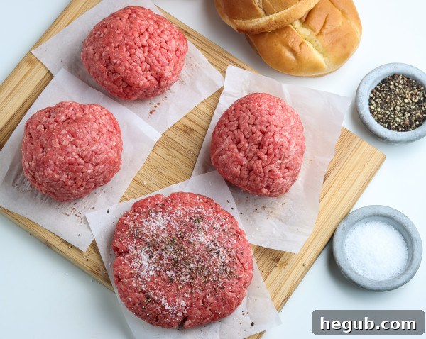 pellet grill burgers