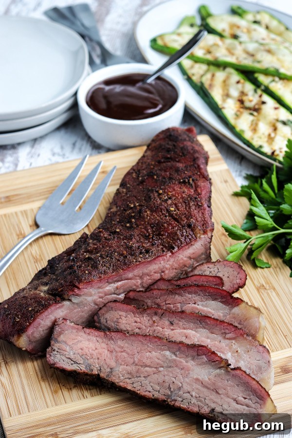pellet grill smoked tri tip