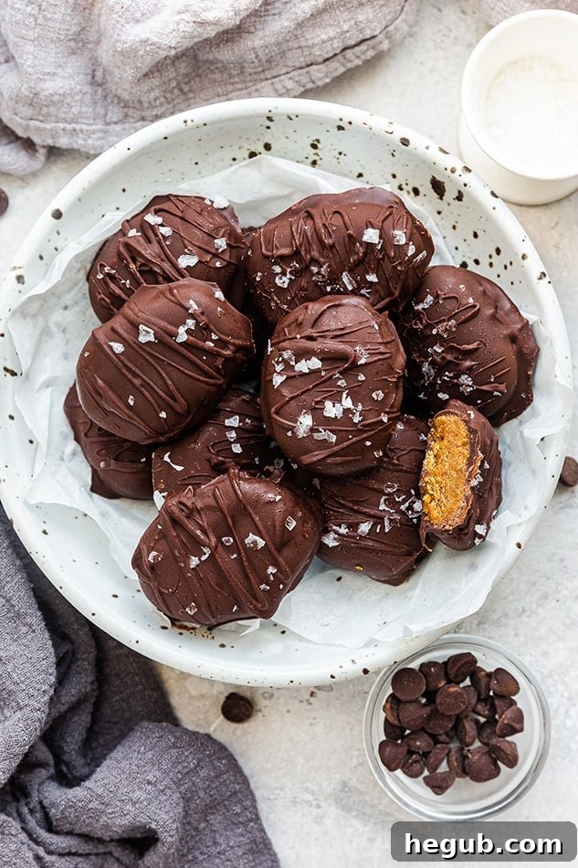 Homemade Reese’s Eggs