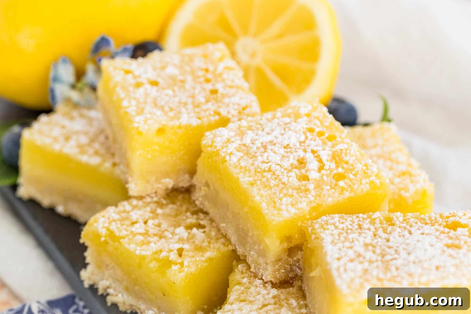 Easy Gluten Free Lemon Bars