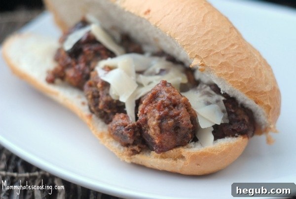 slow cooker bbq subs