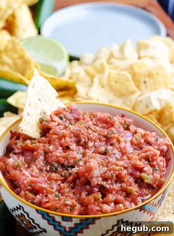 Smoked salsa on a pellet grill, the only way to make it!