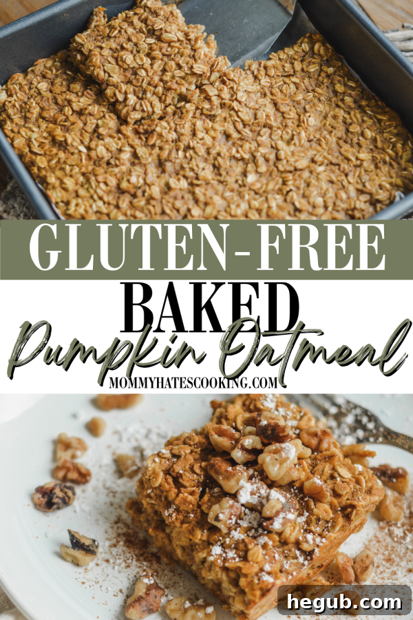pumpkin baked oatmeal