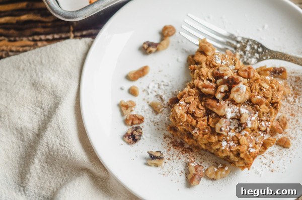 pumpkin baked oatmeal