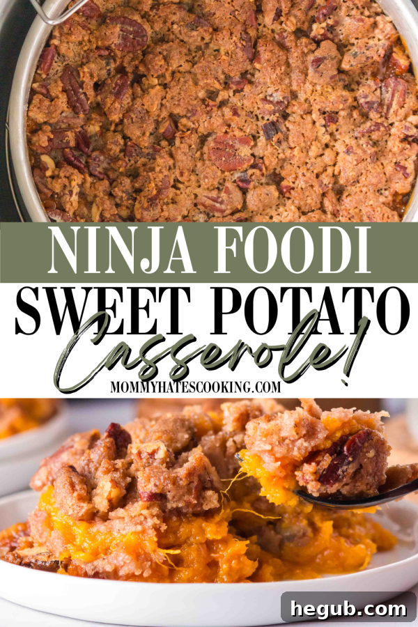 ninja foodi sweet potato casserole