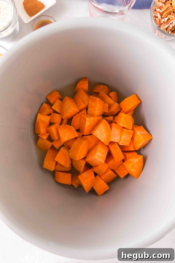 ninja foodi sweet potato casserole