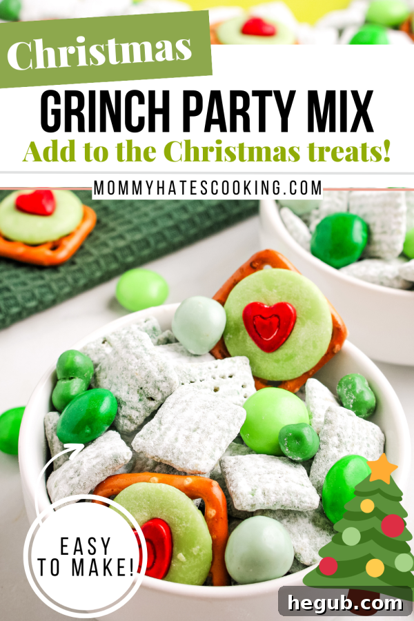 grinch party mix
