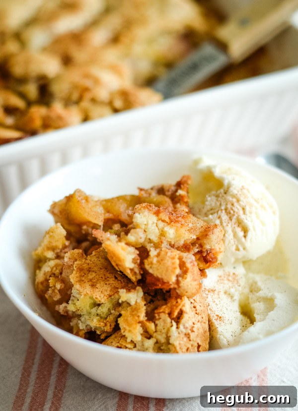 gluten-free apple cobbler