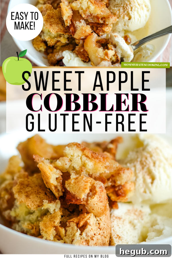 gluten-free apple cobbler