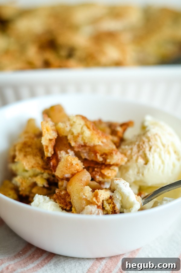 gluten-free apple cobbler