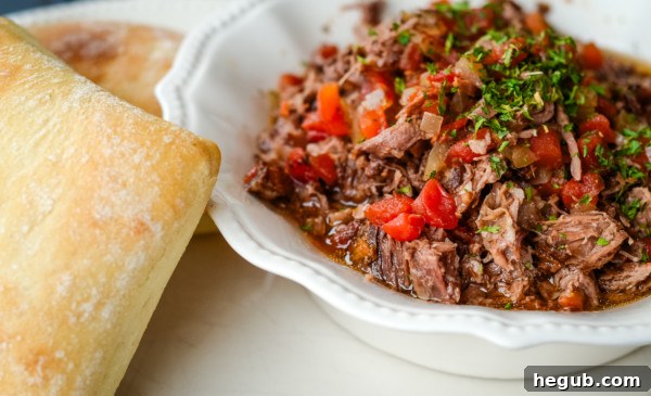Effortless Slow Cooker Italian Roast 4 slow cooker italian roast recipe