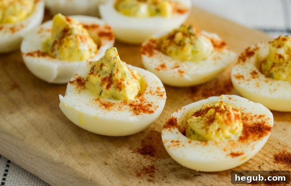 Devilishly Delicious: Smoked Eggs from Your Pellet Grill 7 smoked deviled eggs on pellet grill